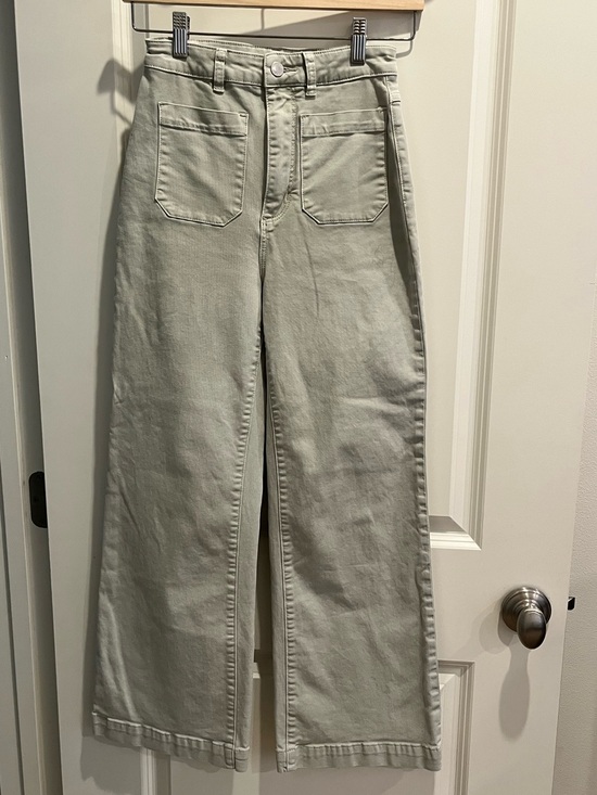 ROLLA'S Denim - ROLLA'S Wide Leg Jeans in Light Sage Green